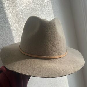 Brixton Tan Fedora Hat